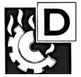 Symbol der Brandklasse D